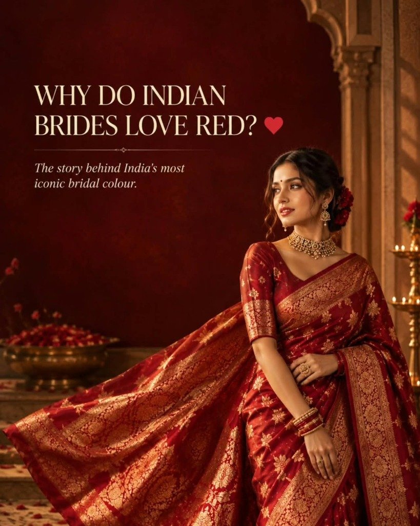 Why Do Indian Brides Love Red? - Naariti Bridal Saree